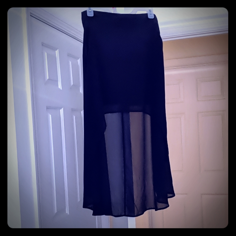 High low skirt